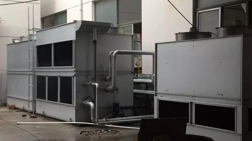 常州冷却塔安装现场